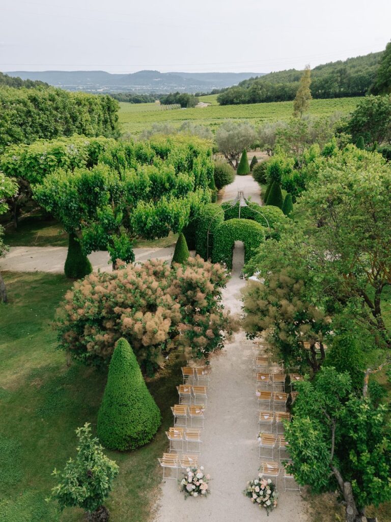 mariage chateau val joanis ceremonie photo