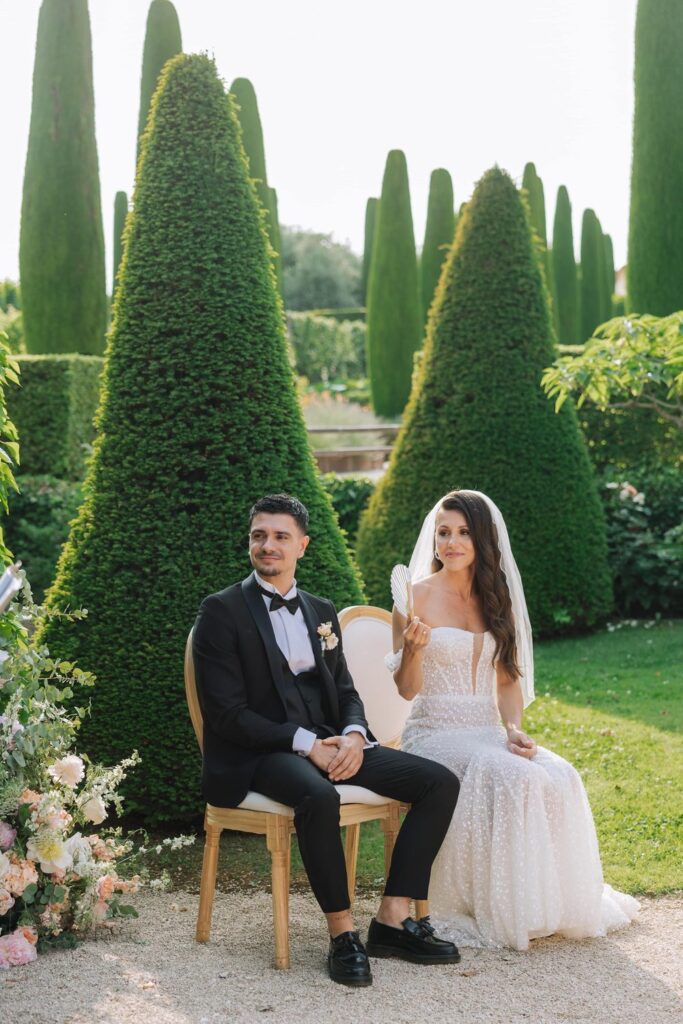 mariage chateau val joanis ceremonie photo