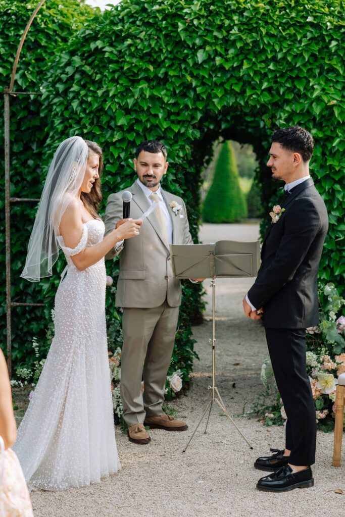 mariage chateau val joanis ceremonie photo